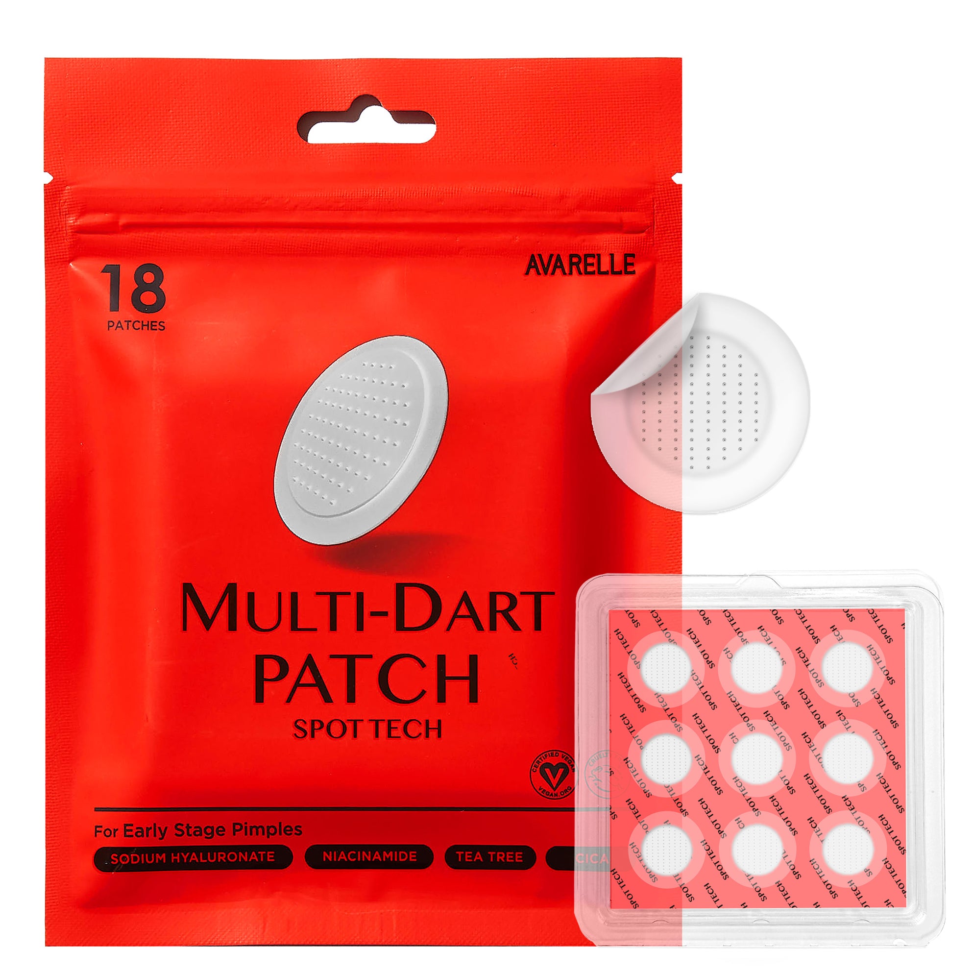 Multi-Dart Patch: Target for Cystic Pimple 18CT – Avarelle Cosmetics