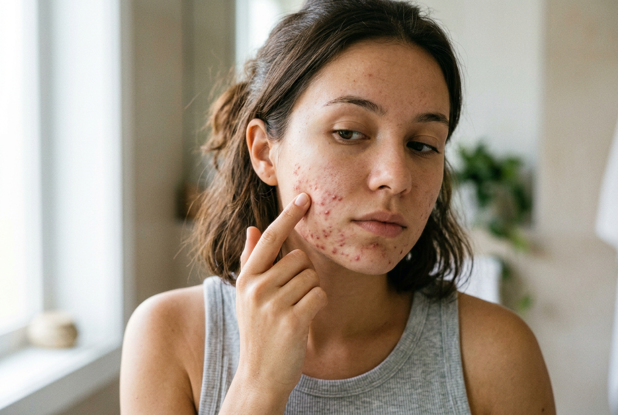 How to Stop Picking Pimples