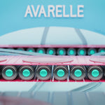 An illustrative rendering of a futuristic factory adorned with Multi-Dart Patch on the signboard named "Avarelle.